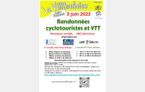 La Villibadoise - Randonnées cyclistes et VTT